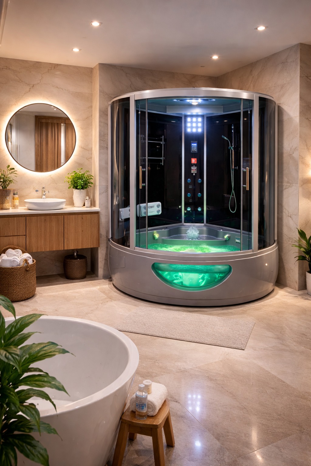 Steam Shower Solutions Designed for Luxury Villas and Large Bathrooms