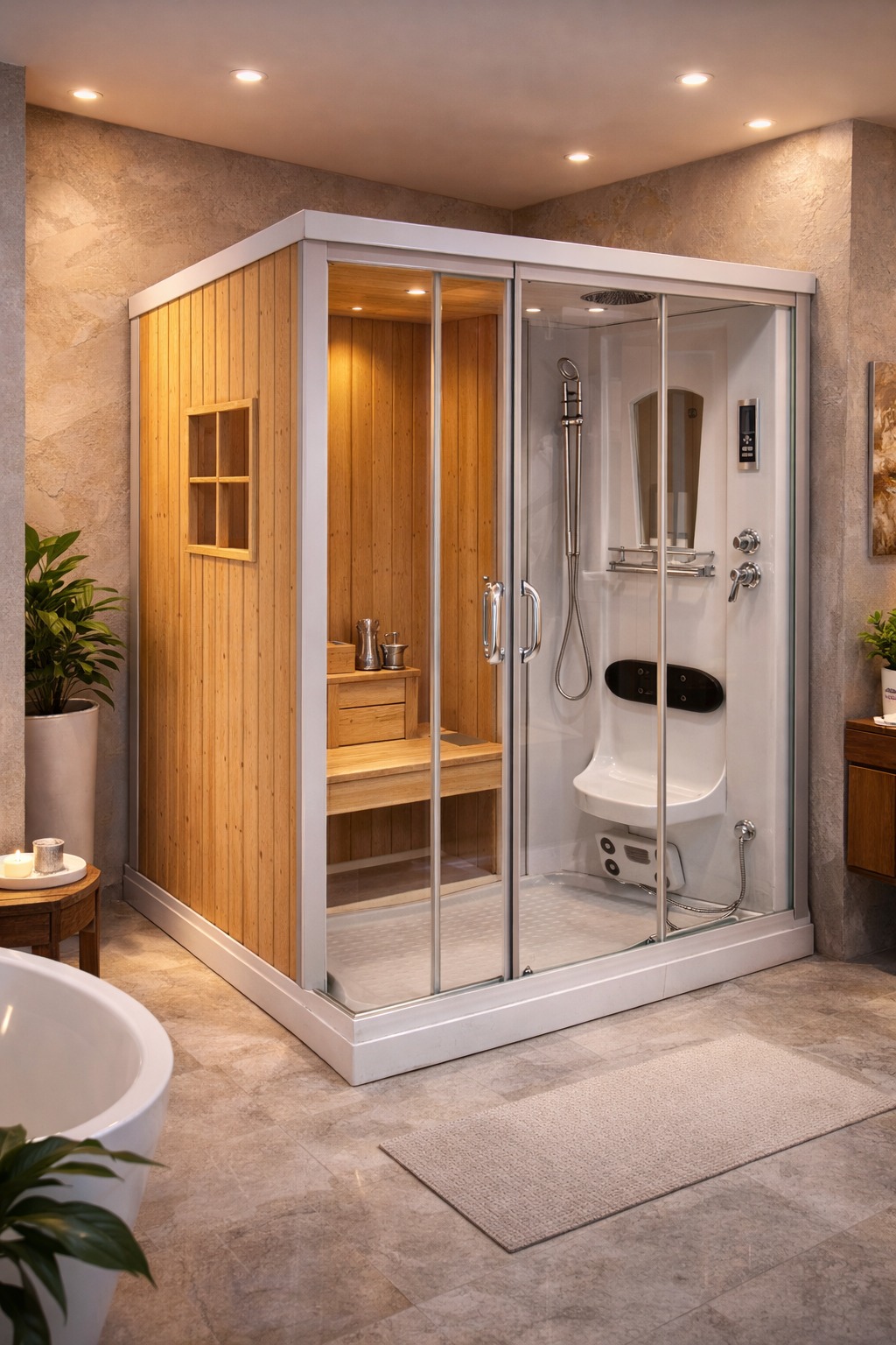 Italian-Inspired Steam Shower Designs for Elegant Bathrooms