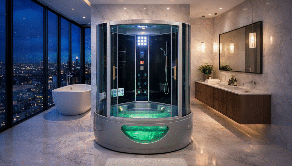 Luxury Steam Shower Cabins for Premium Homes in Hyderabad