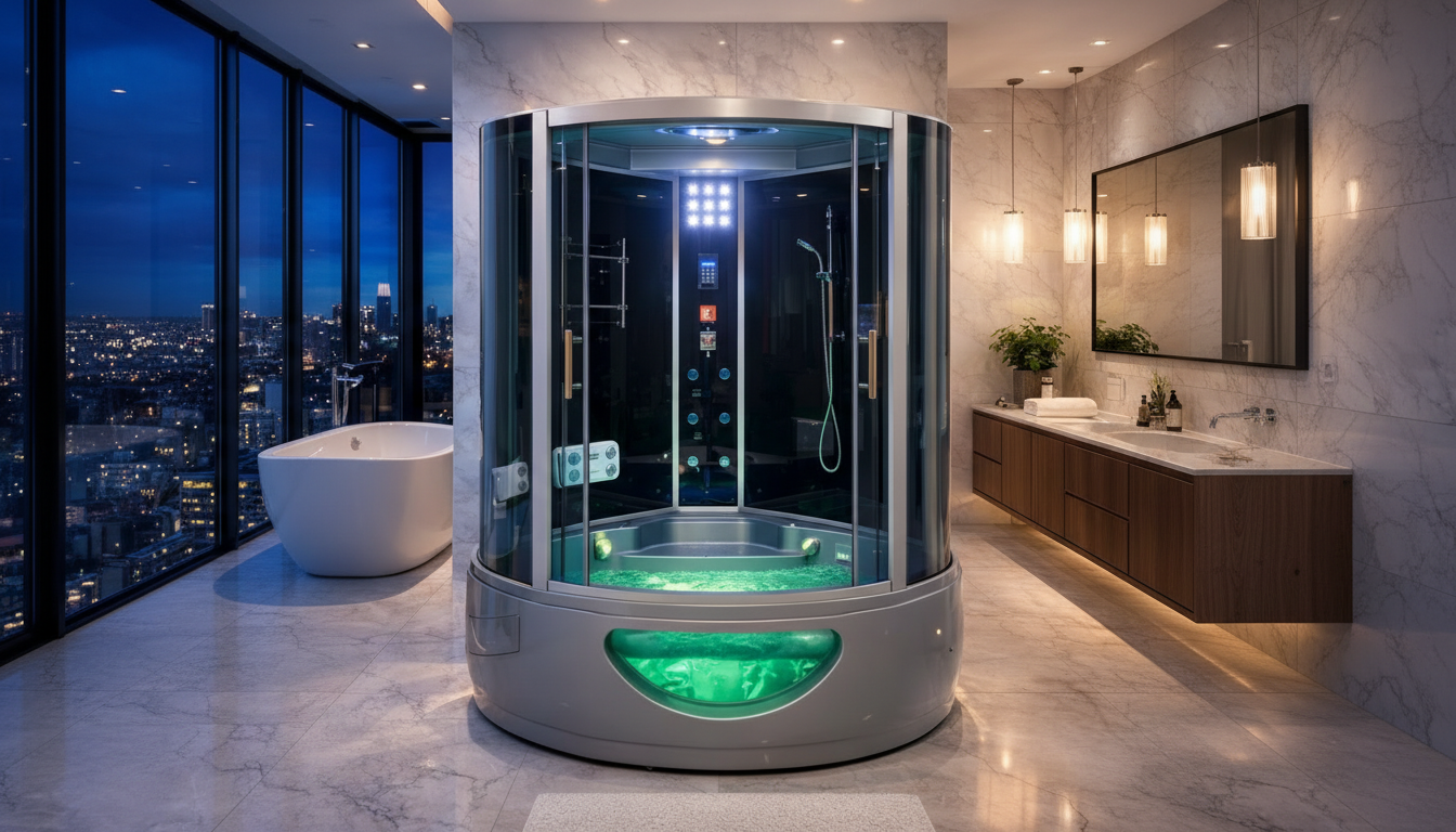 Luxury Steam Shower Cabins for Premium Homes in Hyderabad